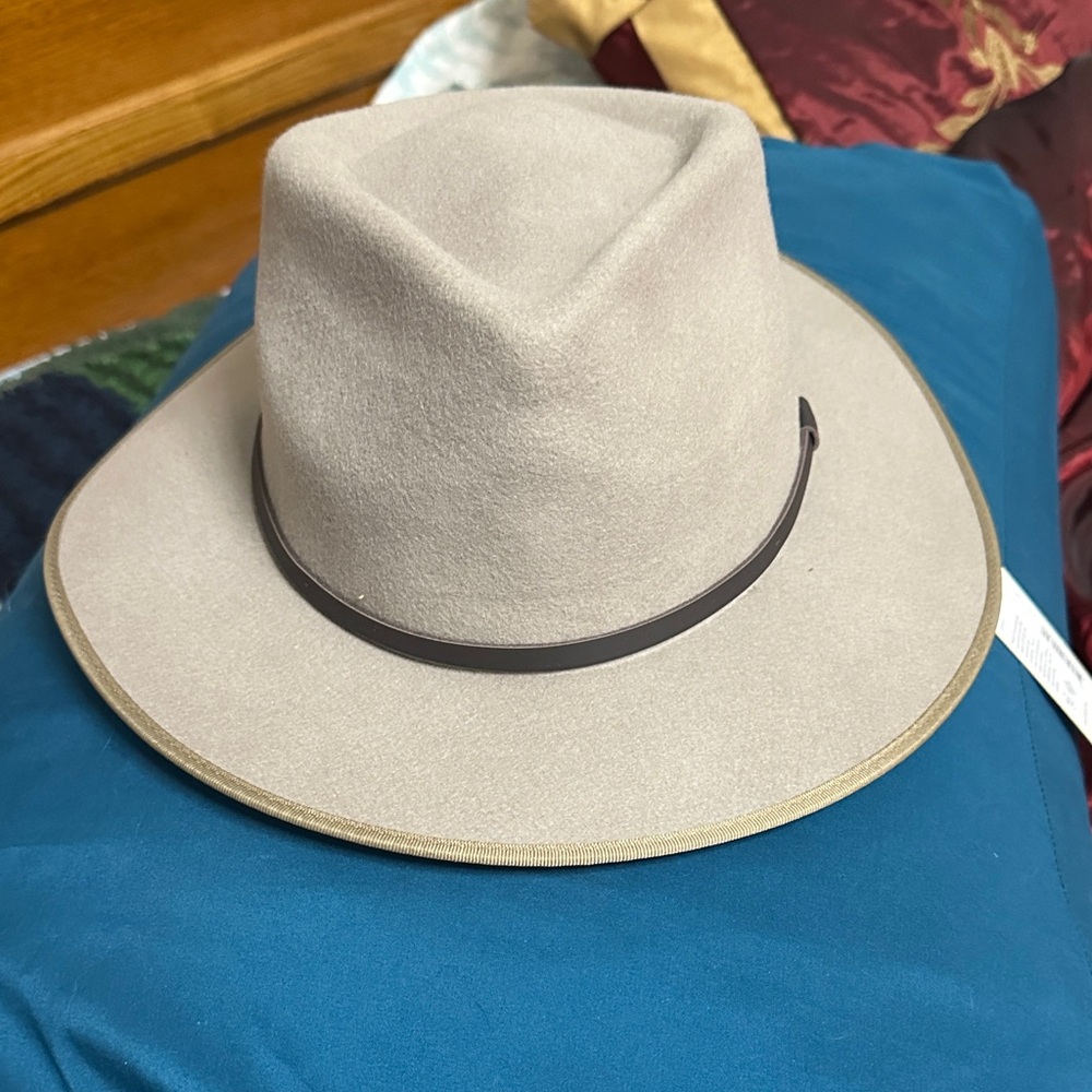 Will+Bear Calloway fawn wool hat